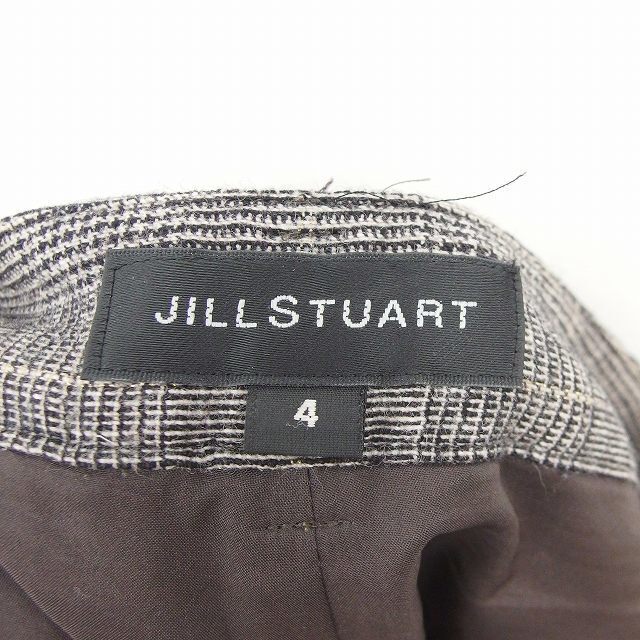 JILLSTUART(ジルスチュアート)のジルスチュアート JILL STUART パンツ ハーフ ひざ丈 千鳥格子 ラメ レディースのパンツ(ショートパンツ)の商品写真