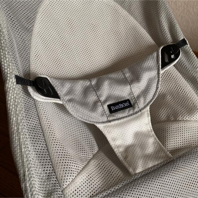 ベビービョルン バウンサー メッシュ BABYBJORN キッズ/ベビー/マタニティの寝具/家具(ベビーベッド)の商品写真