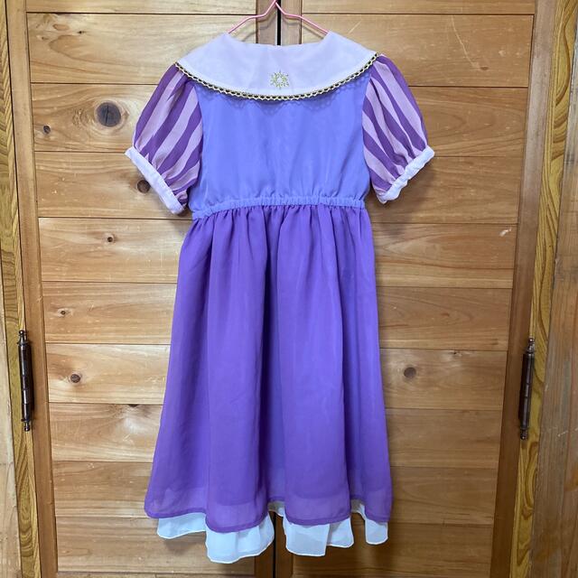 ラプンツェルワンピース　120 キッズ/ベビー/マタニティのキッズ服女の子用(90cm~)(ワンピース)の商品写真