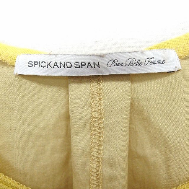 Spick & Span(スピックアンドスパン)のスピック&スパン Spick&Span Tシャツ カットソー レース 丸首 半袖 レディースのトップス(カットソー(半袖/袖なし))の商品写真