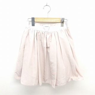 ジルスチュアート(JILLSTUART)のジルスチュアート JILL STUART スカート フレア ミニ 無地 シンプル(ミニスカート)