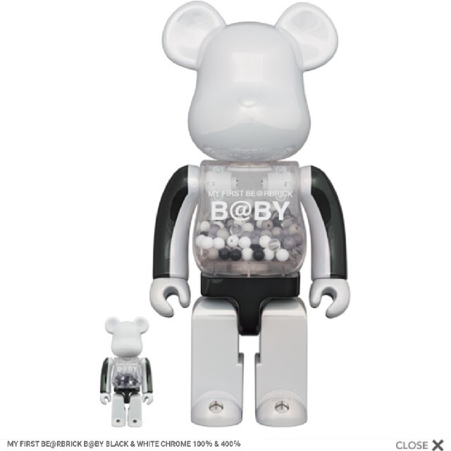 BE@RBRICK - MY FIRST BE@RBRICK B@BY BLACK & WHITEの通販 by モルも