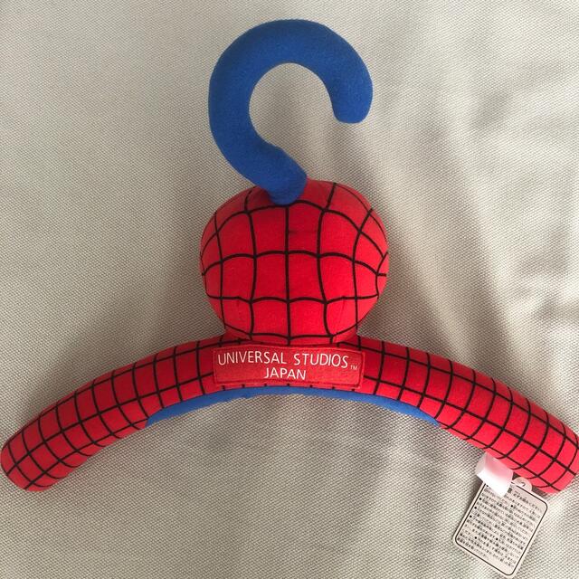 新品　未使用　スパイダーマンハンガー エンタメ/ホビーのおもちゃ/ぬいぐるみ(キャラクターグッズ)の商品写真