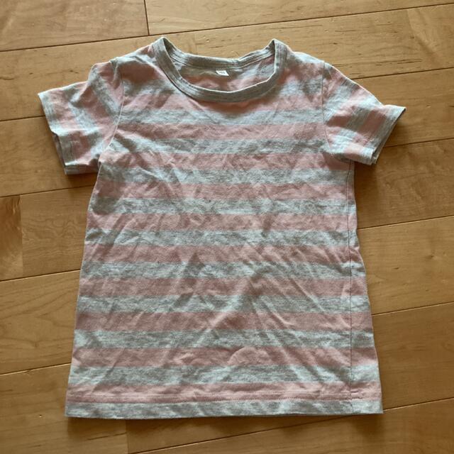 MUJI (無印良品)(ムジルシリョウヒン)のTシャツ　MUJI 100㎝ キッズ/ベビー/マタニティのキッズ服女の子用(90cm~)(Tシャツ/カットソー)の商品写真