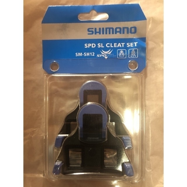 SHIMANO(シマノ)の新品 1セット SHIMANO SPD SL クリート SM-SH12 2° スポーツ/アウトドアの自転車(パーツ)の商品写真