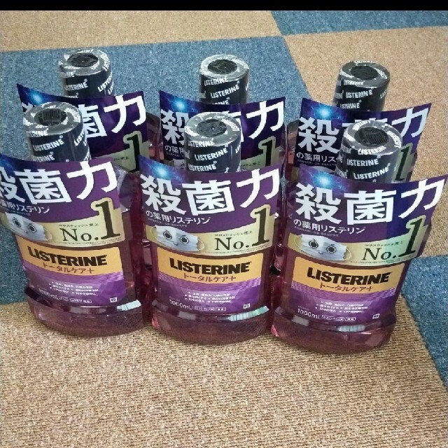 リステリン　トータルケアプラス　オールインワン　1000ML×6本