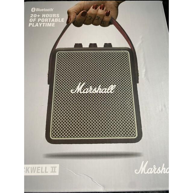 最新品好評】 Marshall ワイヤレスポータブルスピーカー STOCKWELLII