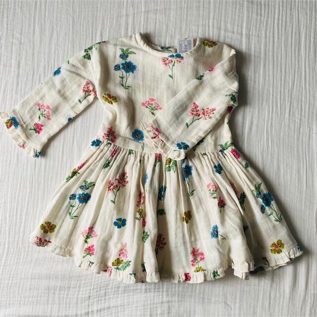 Cath Kidston(キャスキッドソン)のCath Kids 花柄ワンピース 9-12ヶ月用（カボチャパンツ付き） キッズ/ベビー/マタニティのキッズ/ベビー/マタニティ その他(その他)の商品写真