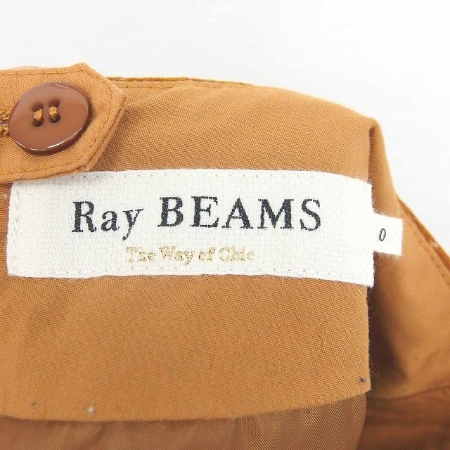 Ray BEAMS(レイビームス)のレイビームス Ray Beams スカート 台形 ミニ 総柄 バックジップ 0 レディースのスカート(ミニスカート)の商品写真