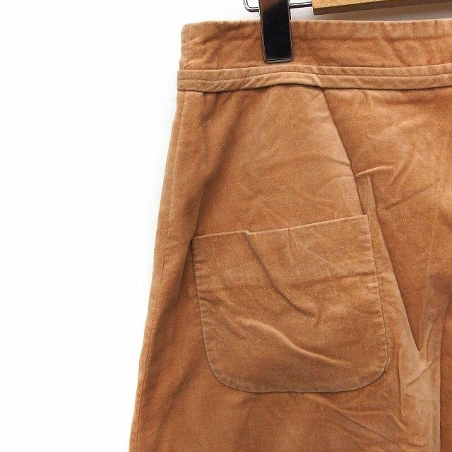 IENA(イエナ)のイエナ IENA スカート ベロア 台形 ミニ ポケット 38 ベージュ /FT レディースのスカート(ミニスカート)の商品写真