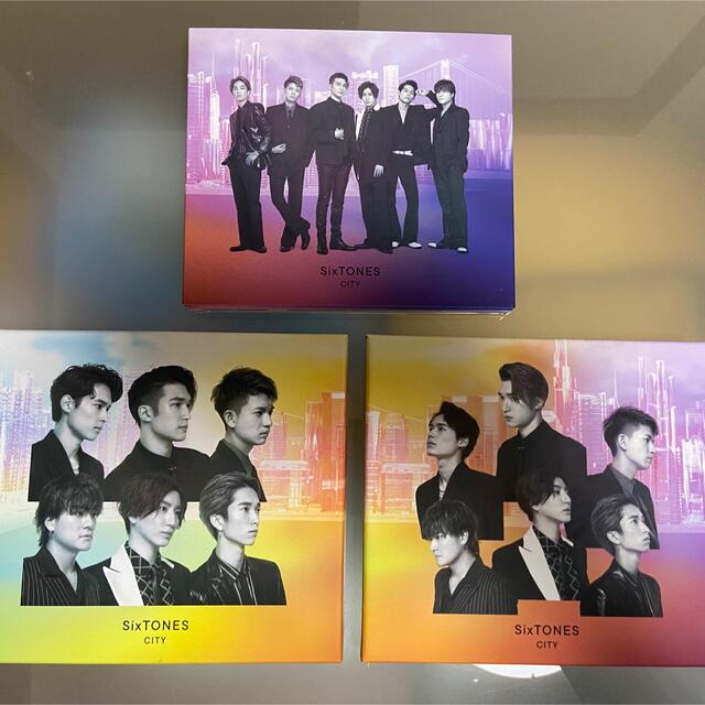 GWセール 5/5まで SixTONES CITY 3形態