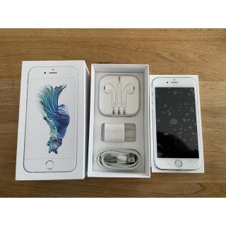 アイフォーン(iPhone)のNayoon様用【美品】iPhone6s シルバー　32GB simフリー(スマートフォン本体)