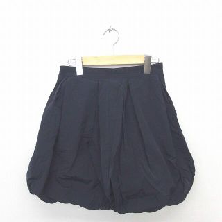 サカヨリ(sakayori)のサカヨリ sakayori スカート フレア ミニ 薄手 無地 シンプル バック(ミニスカート)