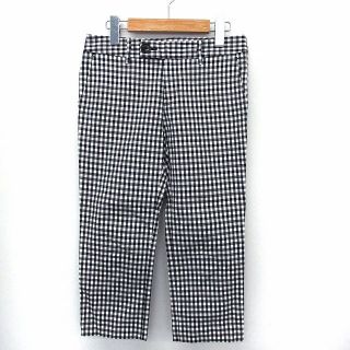 スピックアンドスパン(Spick & Span)のスピック&スパン Spick&Span パンツ クロップド チェック ジップフラ(その他)