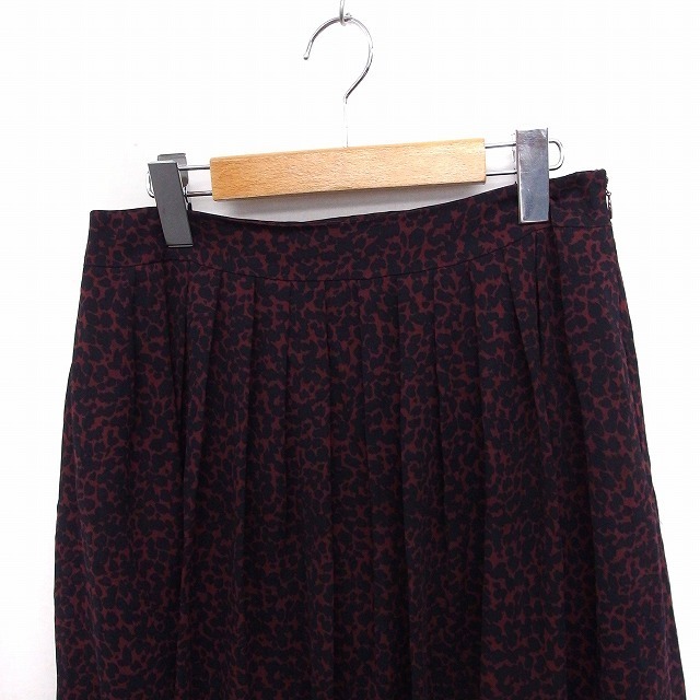 UNITED ARROWS(ユナイテッドアローズ)のユナイテッドアローズ UNITED ARROWS スカート 総柄 ギャザー ひざ レディースのスカート(ひざ丈スカート)の商品写真