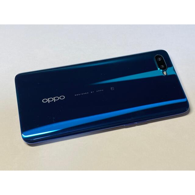 美品 OPPO スマートフォン RENO A 64GB ブルー