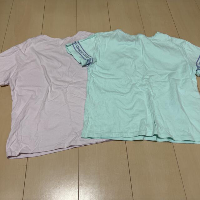 2枚セット Tシャツ 140 キッズ/ベビー/マタニティのキッズ服女の子用(90cm~)(Tシャツ/カットソー)の商品写真