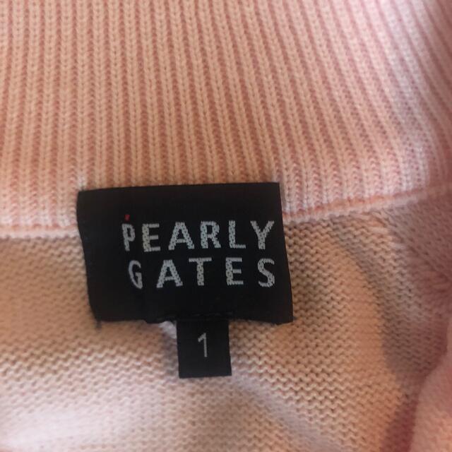 PEARLY GATES(パーリーゲイツ)のパーリーゲーツ　コットンニット　1 レディースのトップス(ニット/セーター)の商品写真