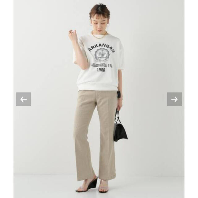 Plage(プラージュ)のPlage 【JANE SMITH】SP ショートスリーブスウェット レディースのトップス(Tシャツ(半袖/袖なし))の商品写真