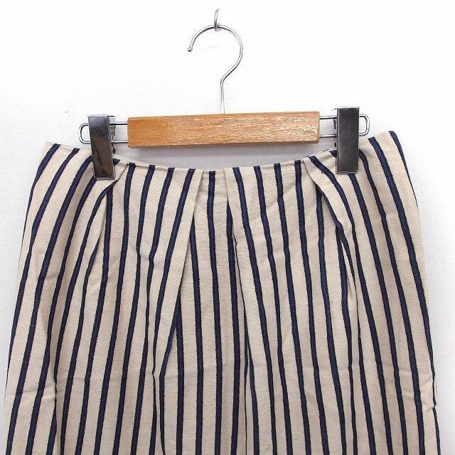 STRAWBERRY-FIELDS(ストロベリーフィールズ)のストロベリーフィールズ STRAWBERRY-FIELDS スカート ストライプ レディースのスカート(ひざ丈スカート)の商品写真