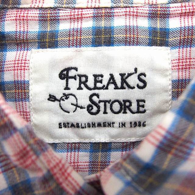 FREAK'S STORE(フリークスストア)のフリークスストア FREAKS STORE シャツ ブラウス チェック 長袖 コ レディースのトップス(シャツ/ブラウス(長袖/七分))の商品写真