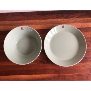 イッタラ(iittala)の【あさみ様専用】イッタラ★セラドングリーン２点セット★(食器)