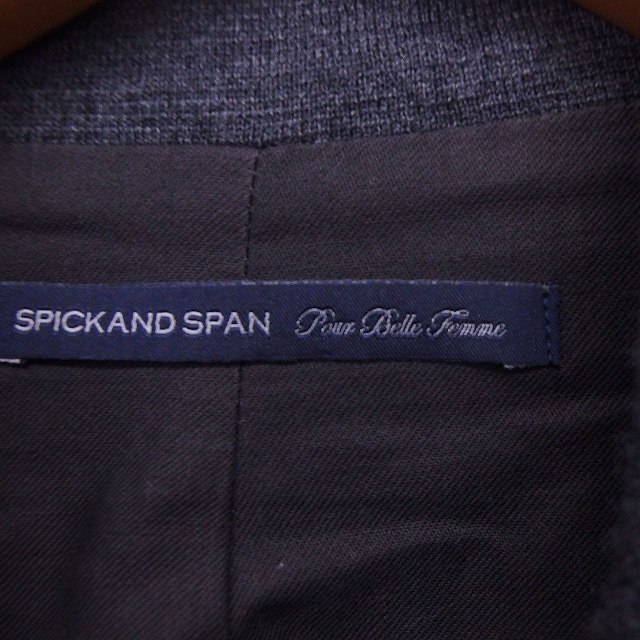 Spick & Span(スピックアンドスパン)のスピック&スパン Spick&Span ジャケット アウター ステンカラー 半袖 レディースのジャケット/アウター(その他)の商品写真