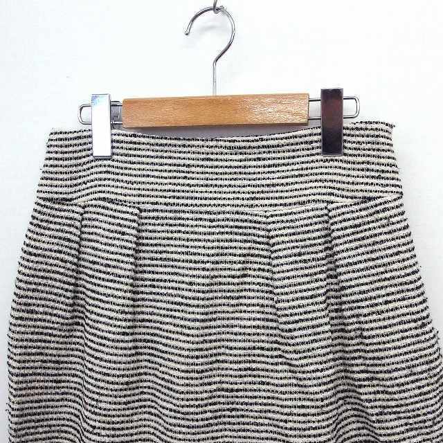 DEUXIEME CLASSE(ドゥーズィエムクラス)のドゥーズィエムクラス DEUXIEME CLASSE スカート ボーダー ラメ混 レディースのスカート(ひざ丈スカート)の商品写真