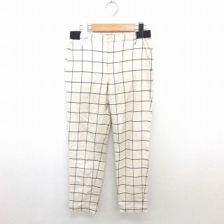 マルティニーク(martinique)のマルティニーク martinique パンツ テーパード ジップフライ 格子柄(その他)
