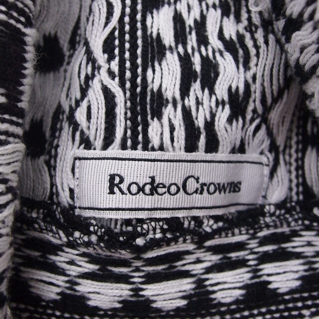 RODEO CROWNS(ロデオクラウンズ)のロデオクラウンズ Rodeo Crowns ニット ボレロ ノースリーブ 羽織り レディースのトップス(カーディガン)の商品写真