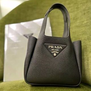 PRADA - PRADA プラダ レザー ハンドバッグ トートバッグの通販