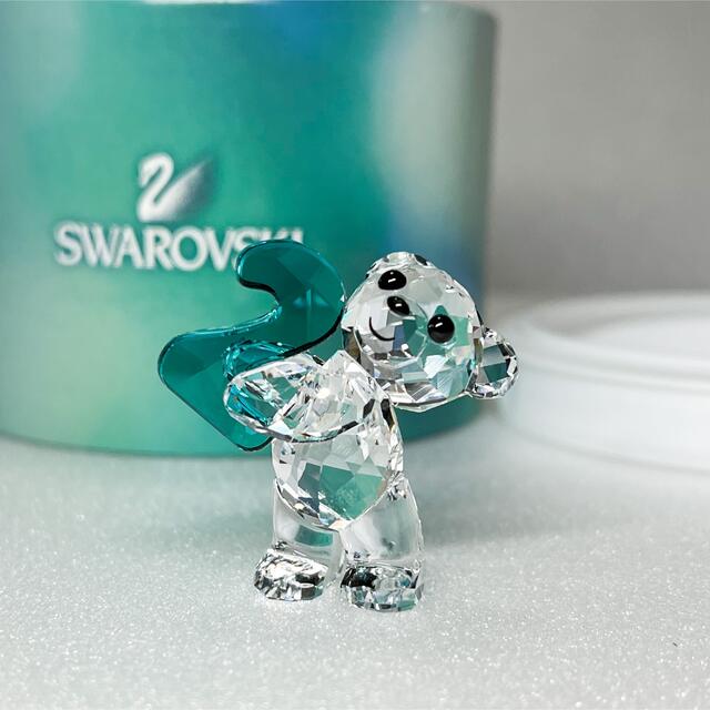 スワロフスキー置物 Swarovski 数字2 クリスベア くま 『4年保証