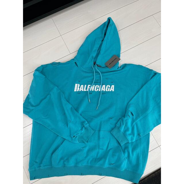 BALENCIAGA - バレンシアガ デストロイドパーカーの通販 by BALENCIAGA - バレンシアガ デストロイドパーカーの通販 by