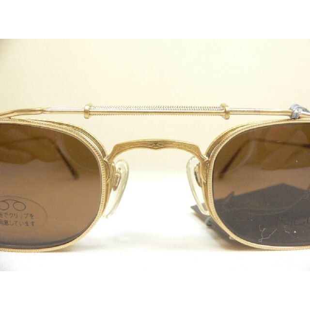 NICOLE(ニコル)のNICOLE ヴィンテージ 眼鏡 フレーム ／ クリップオン サングラス ニコル メンズのファッション小物(サングラス/メガネ)の商品写真