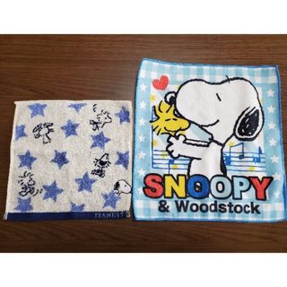 スヌーピー(SNOOPY)の新品2枚スヌーピー タオルハンカチ(タオル)