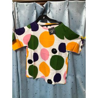 マリメッコ(marimekko)のユニクロ　マリメッコ　ドット　Tシャツ　M(Tシャツ(半袖/袖なし))