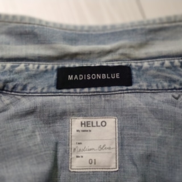 MADISONBLUE(マディソンブルー)のウエスタンデニムシャツ レディースのトップス(シャツ/ブラウス(長袖/七分))の商品写真