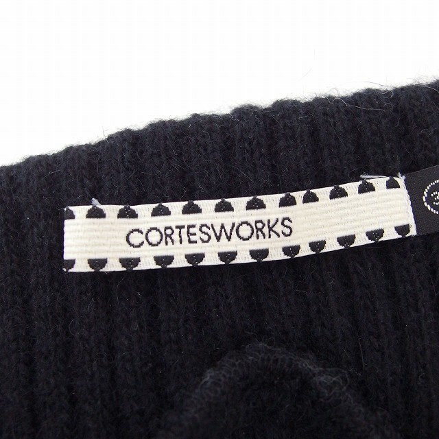 CORTES WORKS(コルテスワークス)のコルテスワークス CORTES WORKS オールインワン 切替 ニット ベアト レディースのパンツ(サロペット/オーバーオール)の商品写真