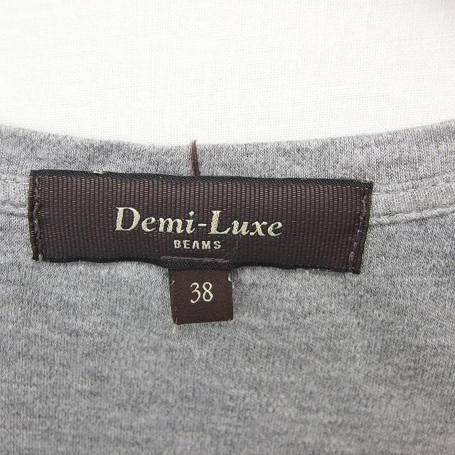 Demi-Luxe BEAMS(デミルクスビームス)のデミルクス ビームス Demi-Luxe BEAMS カットソー Tシャツ Vネ レディースのトップス(カットソー(半袖/袖なし))の商品写真