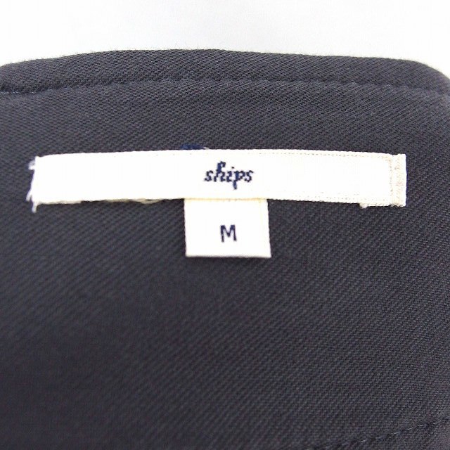 SHIPS(シップス)のシップス SHIPS スカート ミニ タイト ボーダー ポケット M グレー / レディースのスカート(ミニスカート)の商品写真