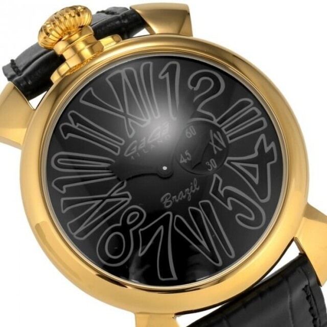【新品未使用】 GAGA MILANO ガガミラノ 時計 ブラック
