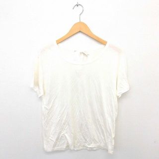 アダムエロぺ(Adam et Rope')のアダムエロペ Adam et Rope' カットソー Tシャツ 丸首 リボン(カットソー(半袖/袖なし))