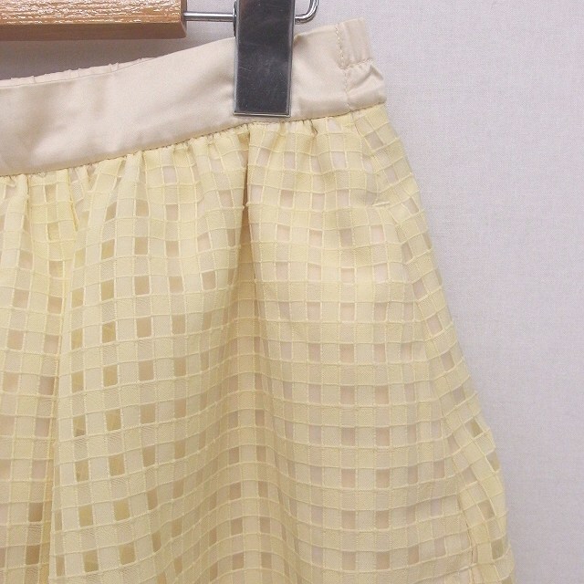JILLSTUART(ジルスチュアート)のジルスチュアート JILL STUART スカート チェック フレア ひざ丈 ジ レディースのスカート(ひざ丈スカート)の商品写真