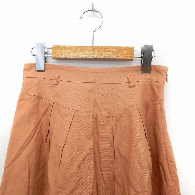 JUSGLITTY(ジャスグリッティー)のジャスグリッティー JUSGLITTY スカート フレア 膝丈 サイドジップ シ レディースのスカート(ひざ丈スカート)の商品写真