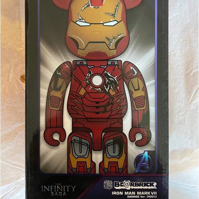 BE@RBRICK - IRON MAN MARK VII DAMAGE Ver. 400％の通販 by wiwbuoth ...