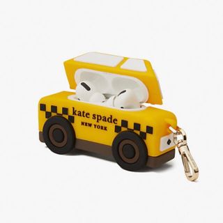 ケイトスペードニューヨーク(kate spade new york)の【新品・未使用】kate spade キーリング付きAirPods Proケース(モバイルケース/カバー)