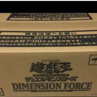 遊戯王　ディメンションフォース　24box 1カートン未開封