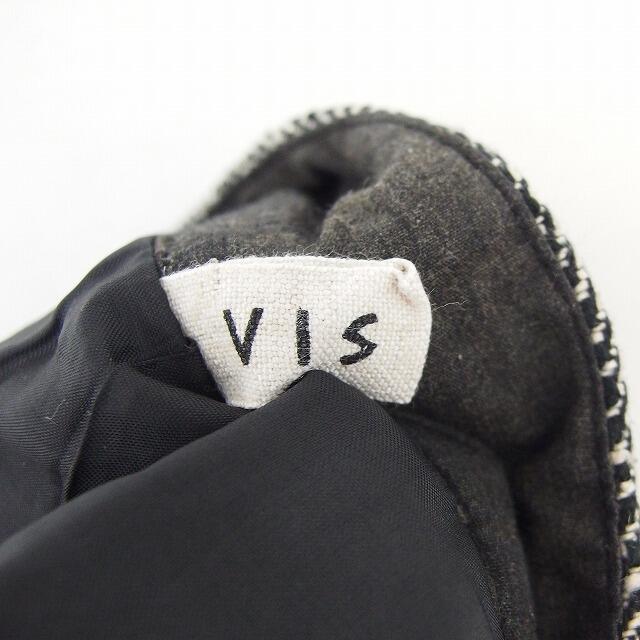 ViS(ヴィス)のビス ViS パンツ キュロット ショート 厚手 サイドジップ ウール混 M 薄 レディースのパンツ(キュロット)の商品写真