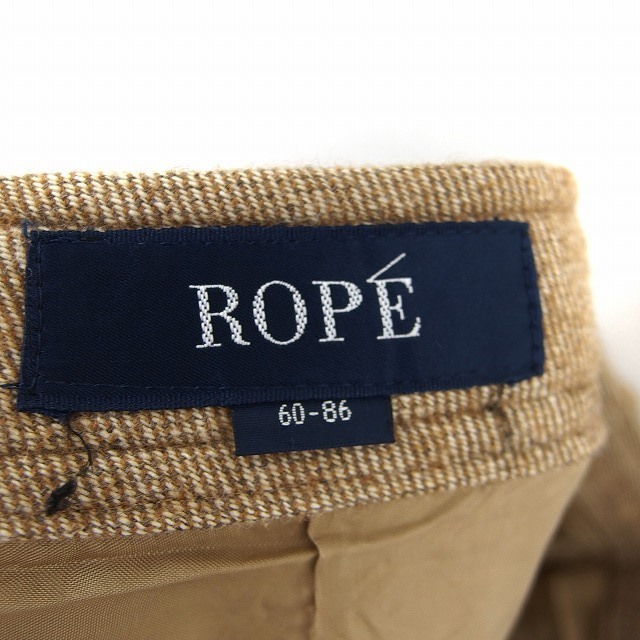 ROPE’(ロペ)のロペ ROPE パンツ スラックス ストレート ロング ジップフライ ポケット レディースのパンツ(その他)の商品写真