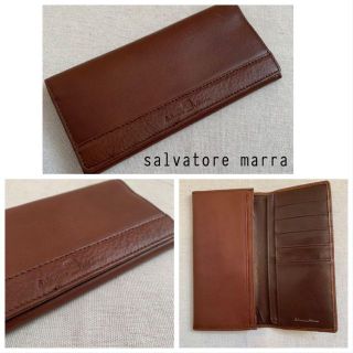 サルバトーレマーラ(Salvatore Marra)のメンズ　salvatore marra 長財布　茶(折り財布)